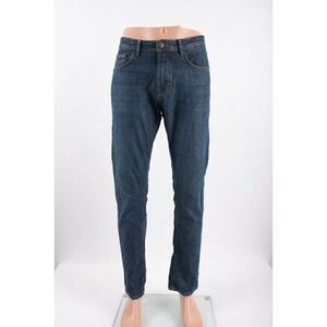 Massimo Dutti Mens Jeans Denim US 32 EU 42 Blue Slim Fit 0047/046 NWOT